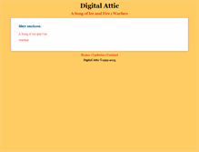 Tablet Screenshot of digitalattic.org